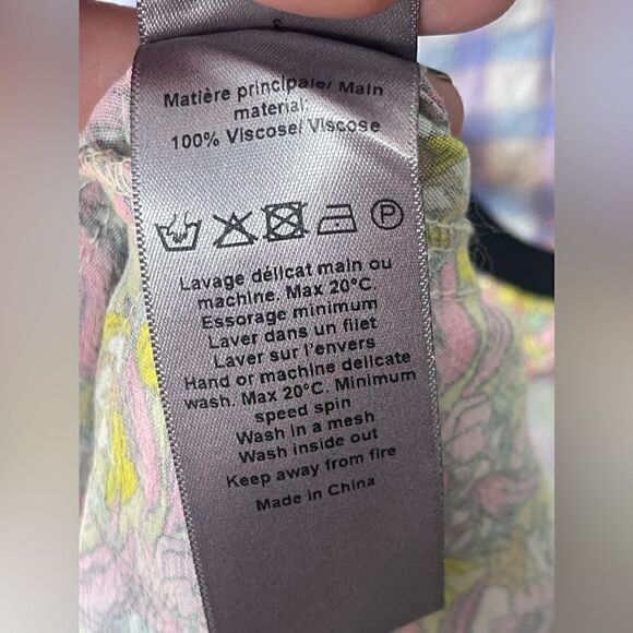 Zadig & Voltaire floral blouse. Small. NWT - Picture 8 of 8